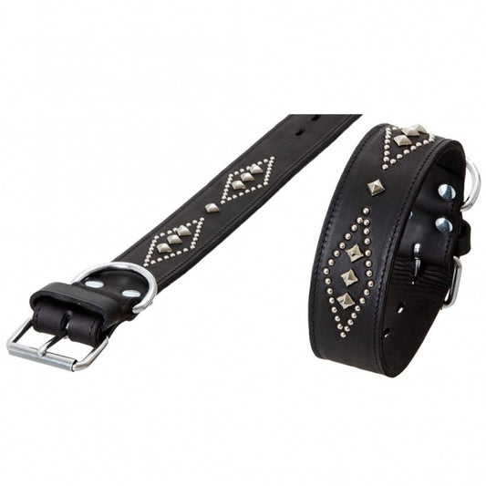 Karlie RONDO collar lined with decorative rivets