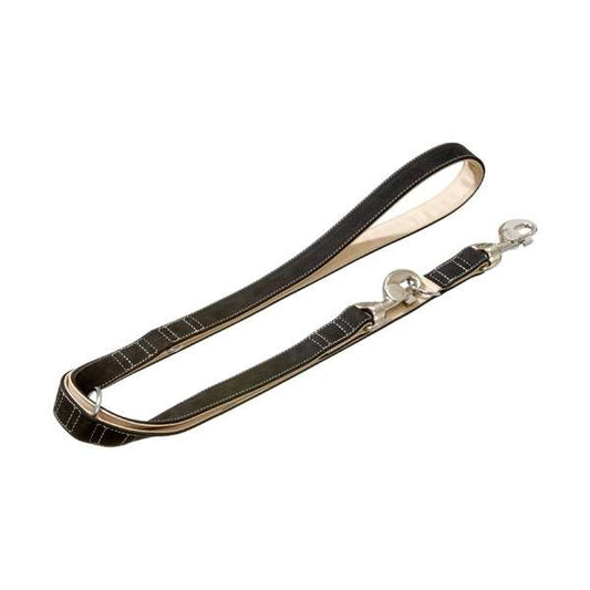 Karlie Buffalo Ultra Leash - Black/Light Beige