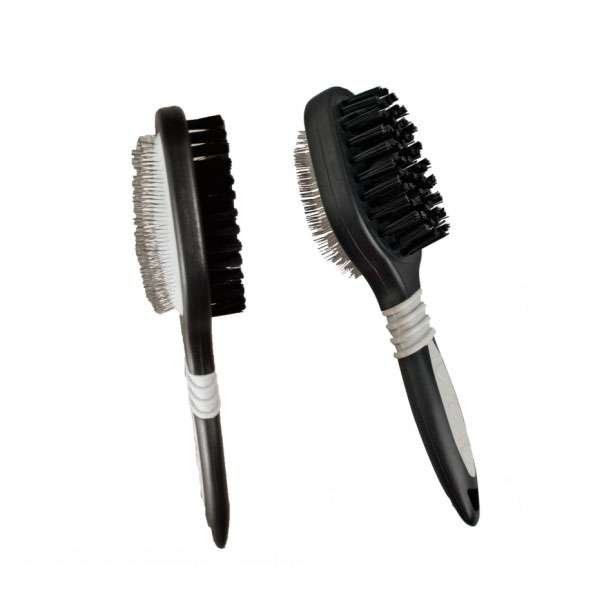 Karlie Flamingo Groo'me 2in1 bristle and slicker brush