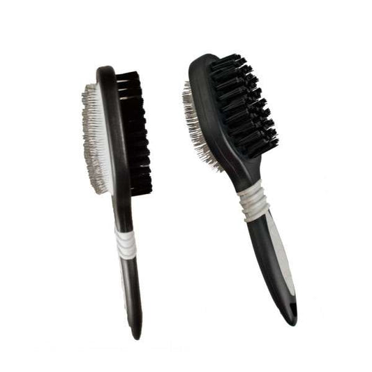 Karlie Flamingo Groo'me 2in1 bristle and slicker brush