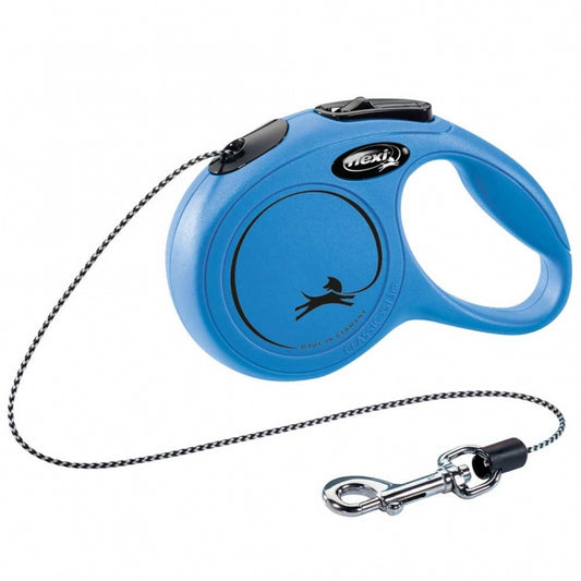 FLEXI Retractable Leash New CLASSIC Rope - 3m, up to 8kg