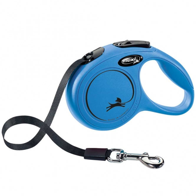 FLEXI Retractable Leash New CLASSIC Belt - 3m, up to 12kg