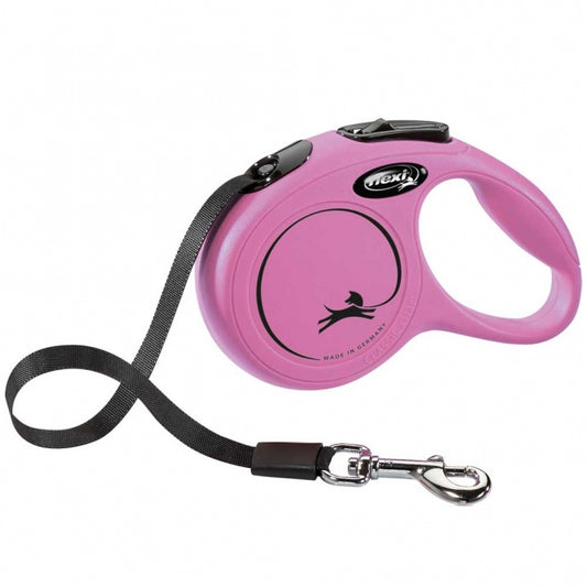 FLEXI Retractable Leash New CLASSIC Belt - 3m, up to 12kg