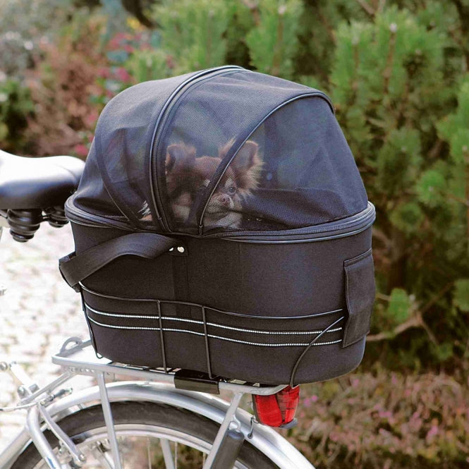 Trixie bicycle basket for wide luggage racks