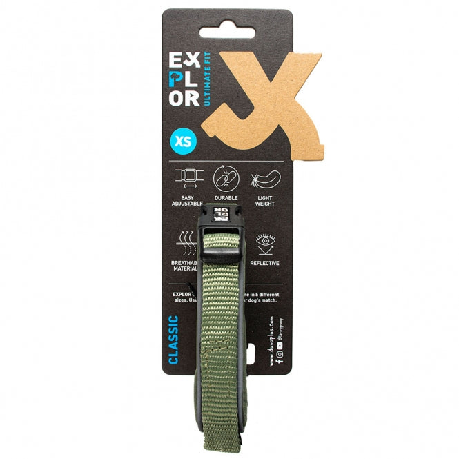 Duvoplus EXPLOR Ultimate Fit Comfy Collar Classic - Undercover Green