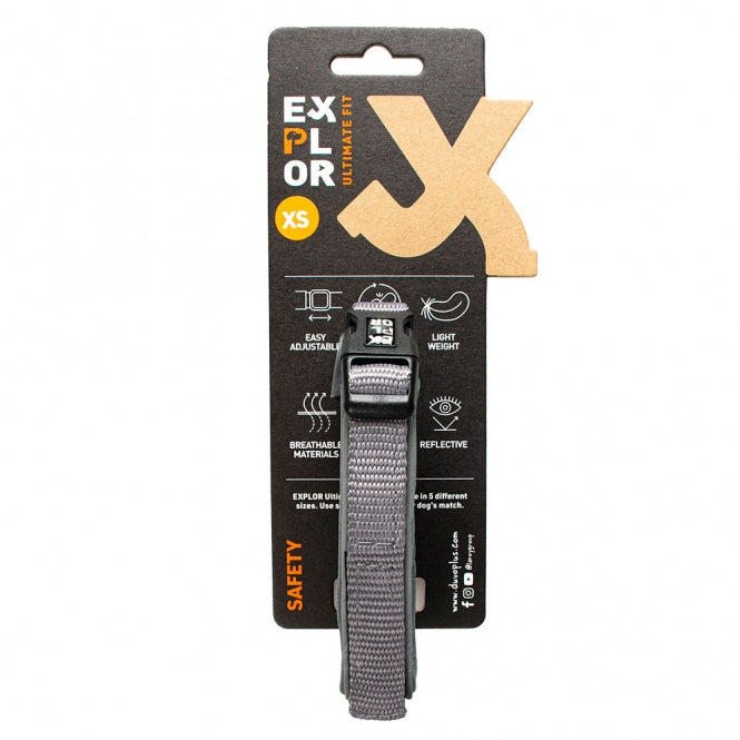 Duvoplus EXPLOR Ultimate Fit Comfy Collar Safety - Silver Reflective