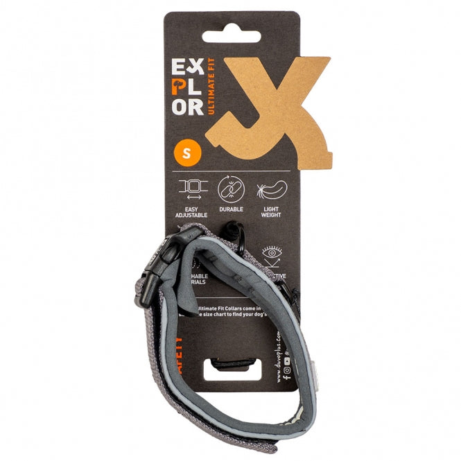 Duvoplus EXPLOR Ultimate Fit Comfy Collar Safety - Silver Reflective