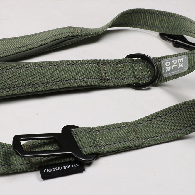 Duvoplus EXPLOR Ultimate Fit On-The-Road-Leash Classic - Undercover Green