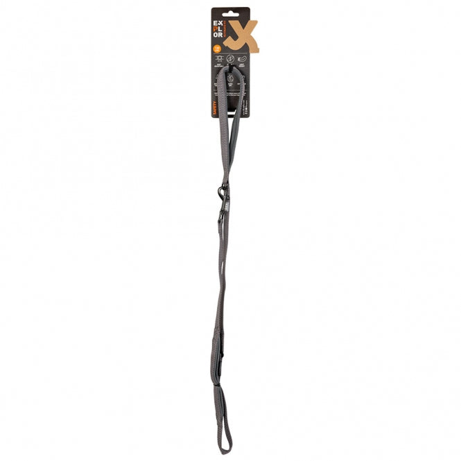 Duvoplus EXPLOR Ultimate Fit On-The-Road Leash Safety - Silver Reflective