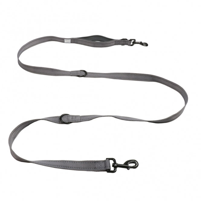Duvoplus training leash EXPLOR Ultimate Fit Safety - Silver Reflective - 220cm
