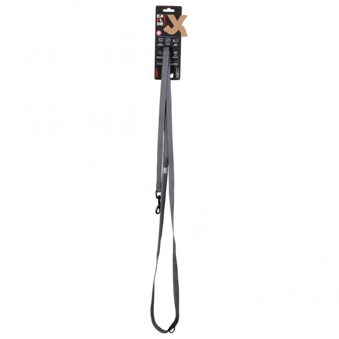 Duvoplus training leash EXPLOR Ultimate Fit Safety - Silver Reflective - 220cm