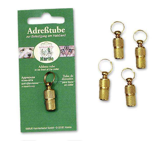 Karlie Address Tube - Gold