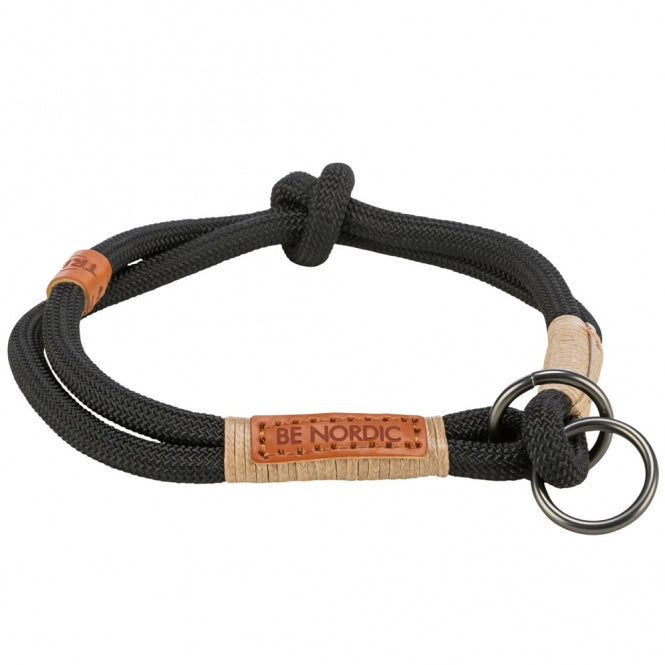 Trixie BE NORDIC pull-stop collar - black