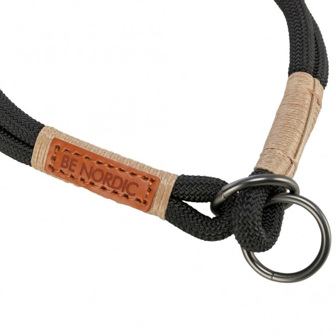 Trixie BE NORDIC pull-stop collar - black