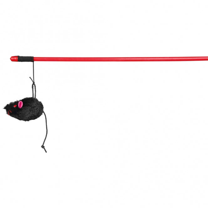 Trixie Kitty-Dangler Fishing Rod with Mouse - 100 cm