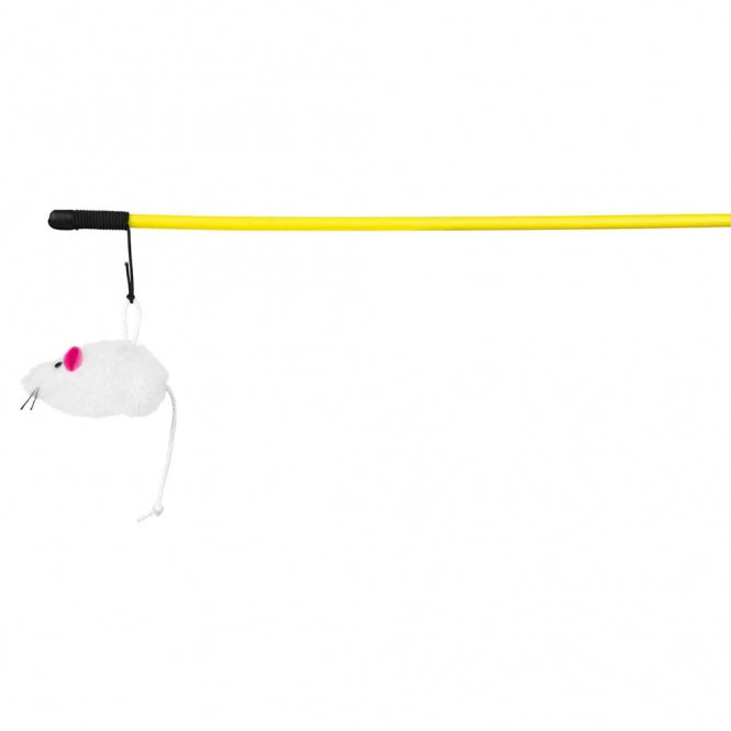 Trixie Kitty-Dangler Fishing Rod with Mouse - 100 cm