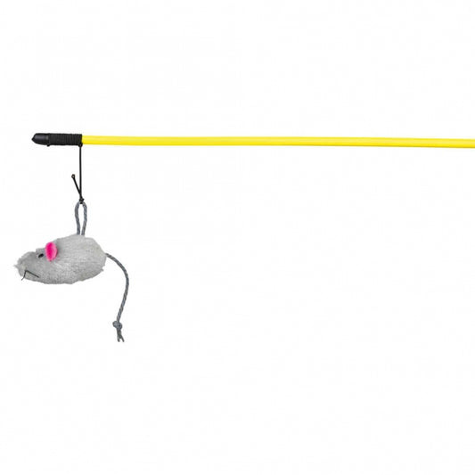 Trixie Kitty-Dangler Fishing Rod with Mouse - 100 cm