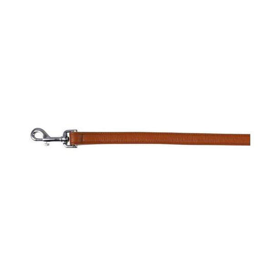 Trixie Buffalo Leather Leash Bovini - Terracotta, 14 mm/100 cm