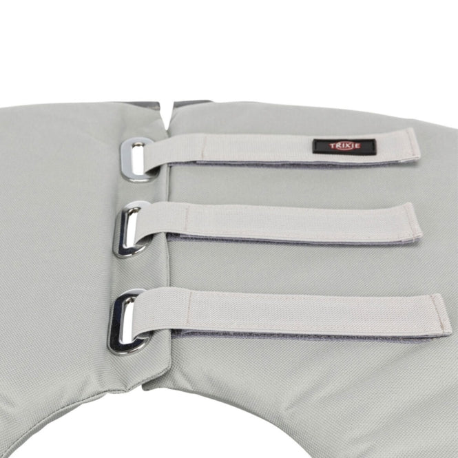 Trixie Schutzkragen - grau - XL / 60–64 cm