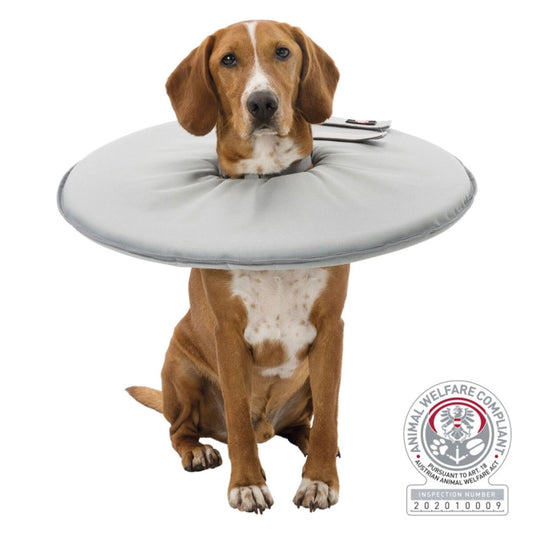 Trixie Protective Collar - grey - XL / 60–64 cm