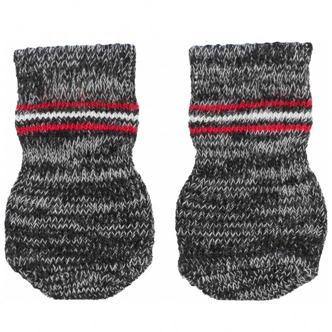 Trixie Hundesocken - Grau