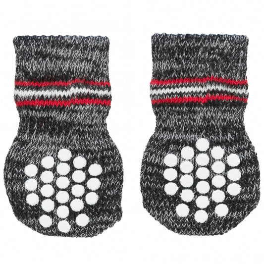 Trixie Dog Socks - Gray