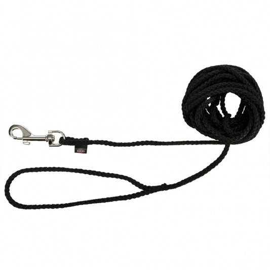 Trixie nylon leash - black, 10 m