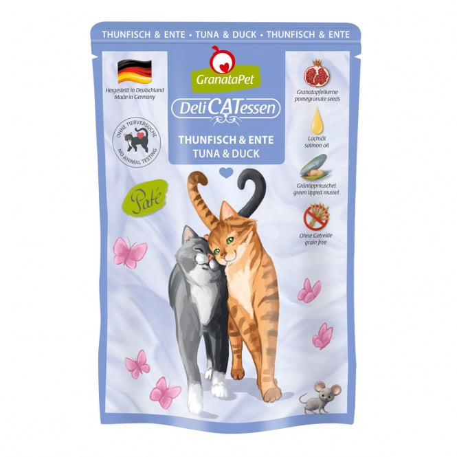 GranataPet Delicatessen Pouch Tuna & Duck 85 g