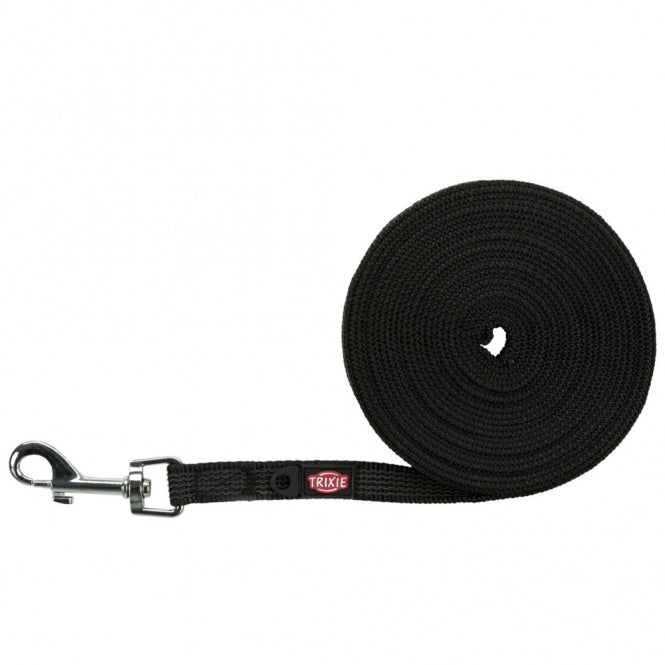 Trixie rubberized leash - black