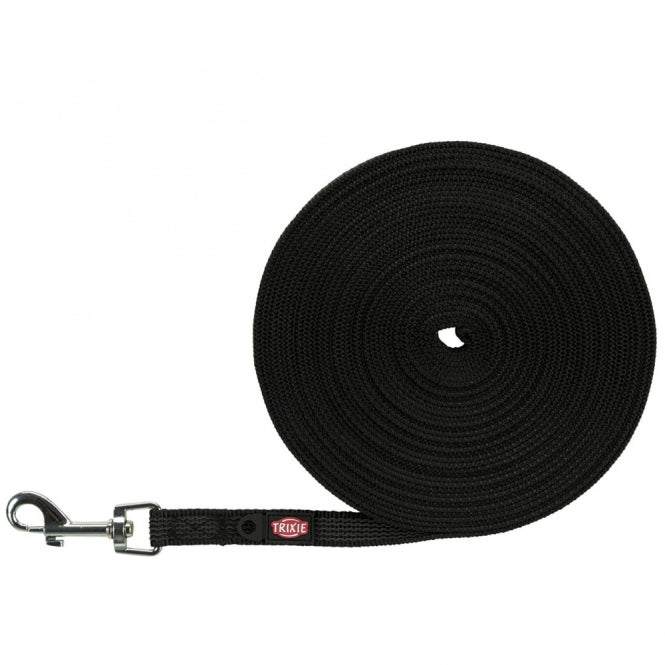 Trixie rubberized leash - black