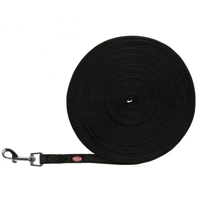 Trixie rubberized leash - black