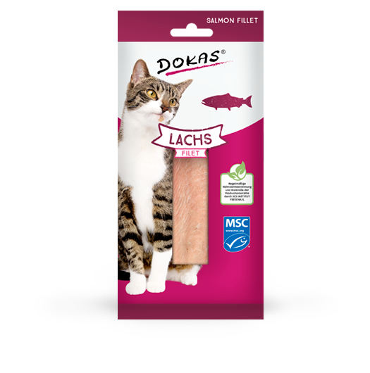 Dokas Cat Snack Fillet Salmon 22g