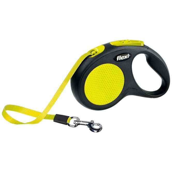 Flexi New Classic Neon belt retractable leash