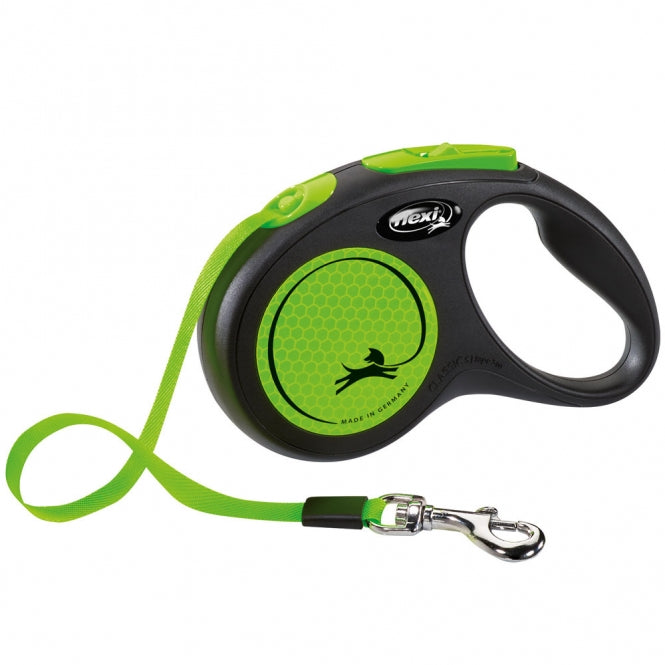 Flexi New Classic Neon belt retractable leash