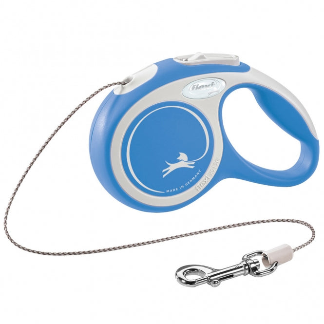 FLEXI Retractable Leash New COMFORT Rope - 3m, up to 8kg