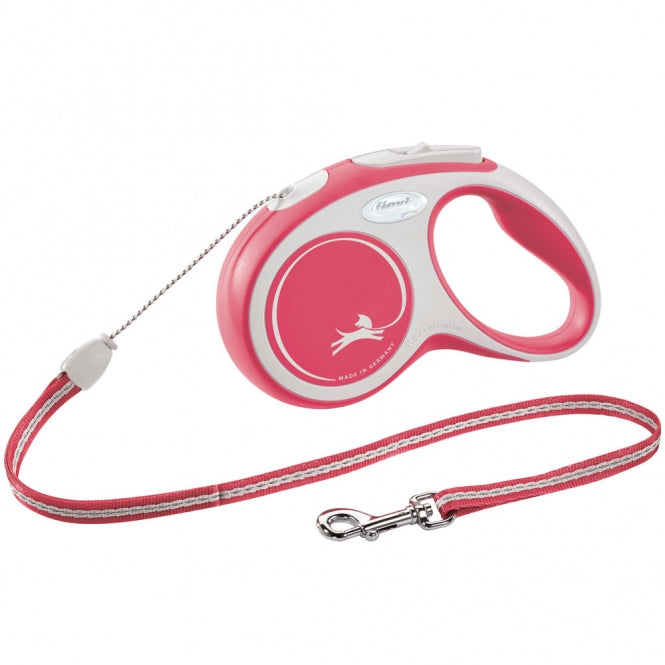 FLEXI Retractable Leash New COMFORT Rope - 5m, up to 12kg