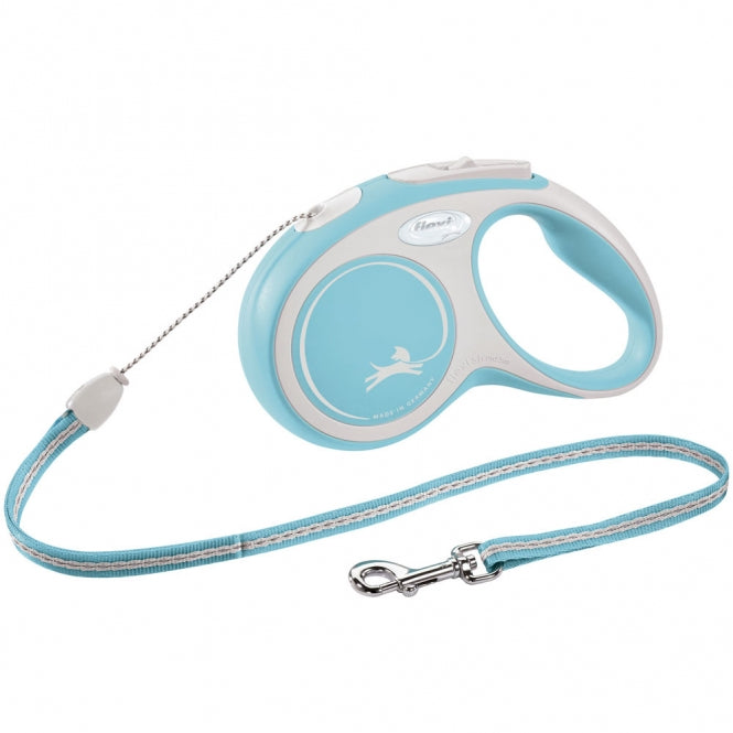 FLEXI Retractable Leash New COMFORT Rope - 5m, up to 12kg