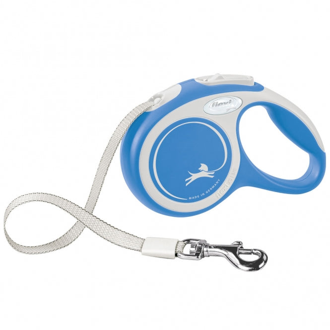 FLEXI retractable leash New COMFORT belt - 3m, up to 12kg