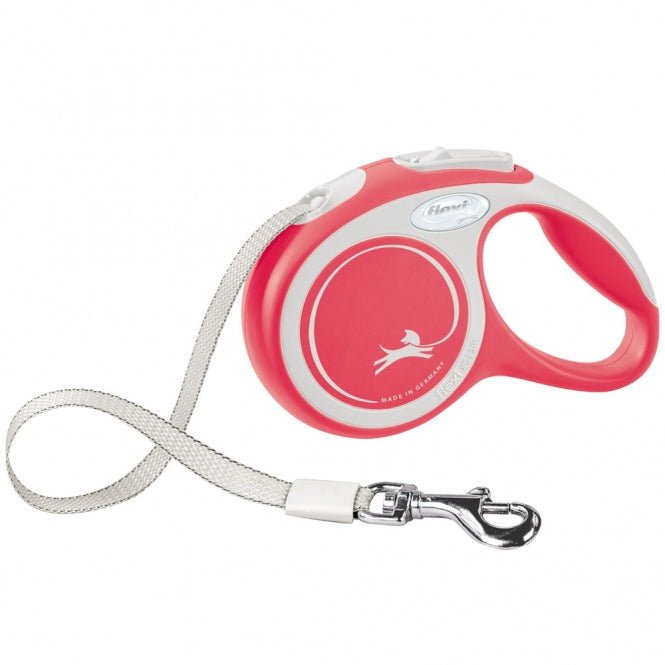 FLEXI retractable leash New COMFORT belt - 3m, up to 12kg