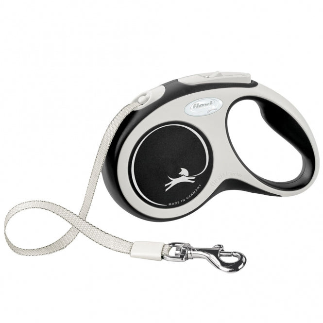 FLEXI retractable leash New COMFORT belt - 5m, up to 15kg