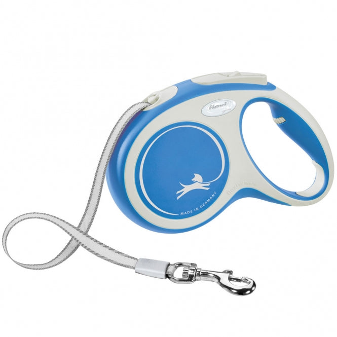 FLEXI retractable leash New COMFORT belt - 5m, up to 25kg