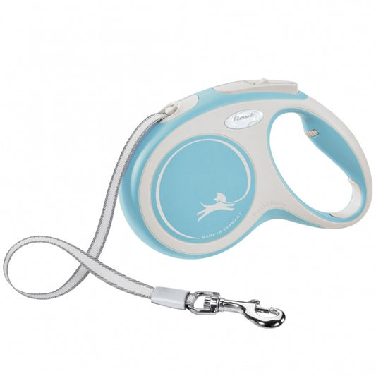 FLEXI retractable leash New COMFORT belt - 5m, up to 25kg