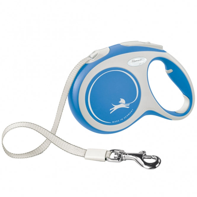 FLEXI retractable leash New COMFORT belt - 5m, up to 60kg