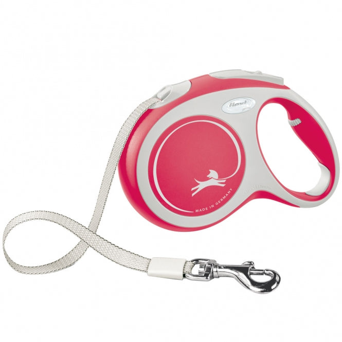 FLEXI retractable leash New COMFORT belt - 5m, up to 60kg
