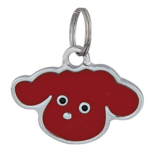 Trixie Jewelry Address Tag Dog Head