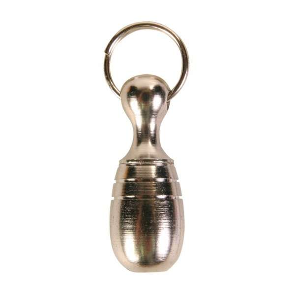 Trixie address tag chrome-plated