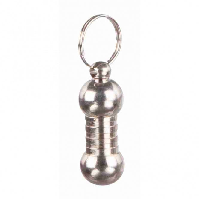 Trixie address tag chrome-plated