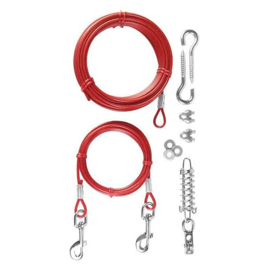 Trixie walking leash with pulley - 15 m