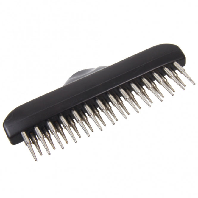 Trixie metal curry comb for long hair with double tines