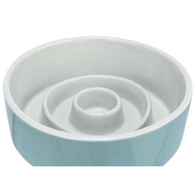 Trixie Slow Feeding Ceramic Bowl